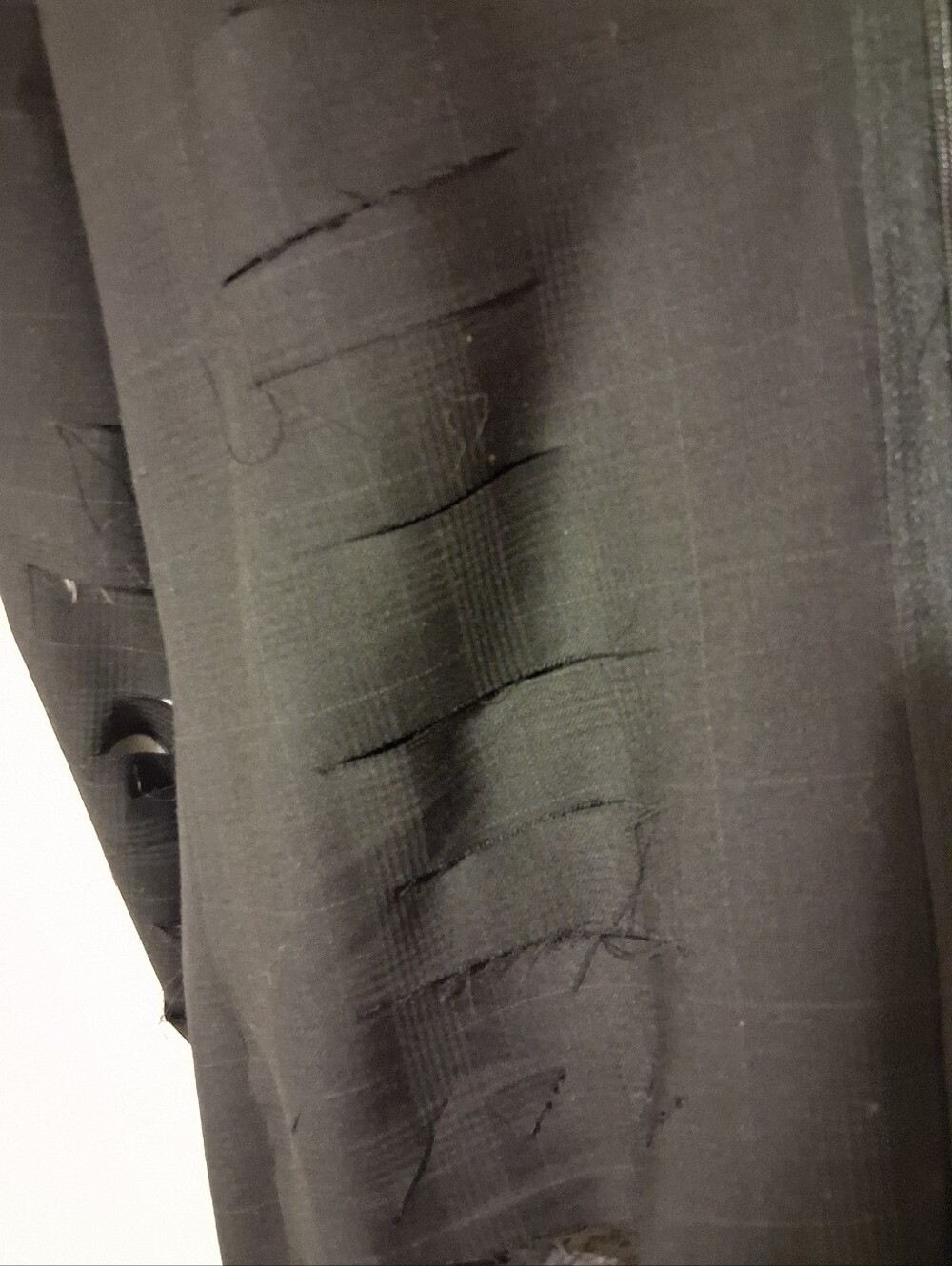Custom Deconstructed Suit Jacket Distressed Mens Blazer Jacket DIY PUNK - Picture 4 of 15